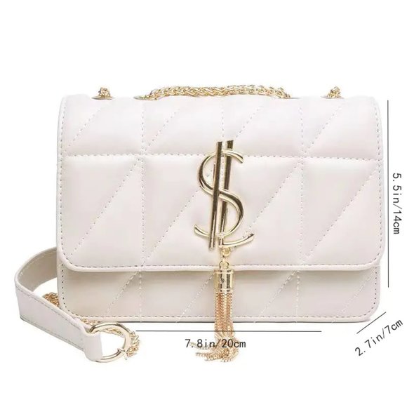 Black rhombus quilted shoulder bag - Picture 2 of 3